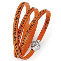 Bracciale Amen in Pelle BR007272-54 - BR007272-54